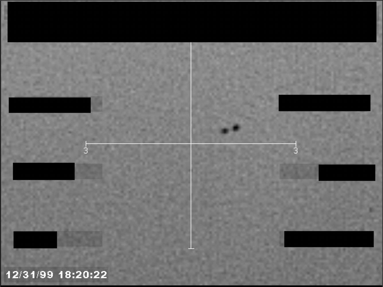 Unknown, likely military sensor footage