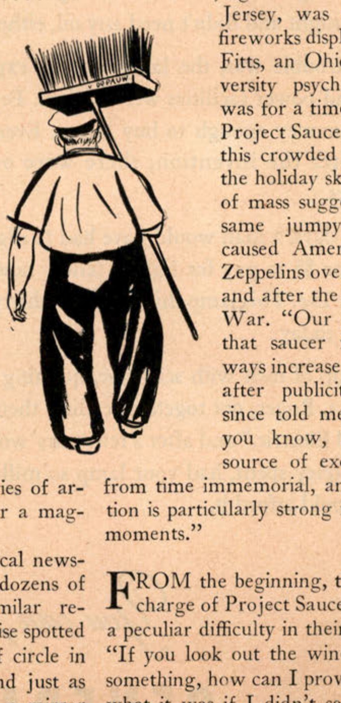 Illustration of a person sweeping.