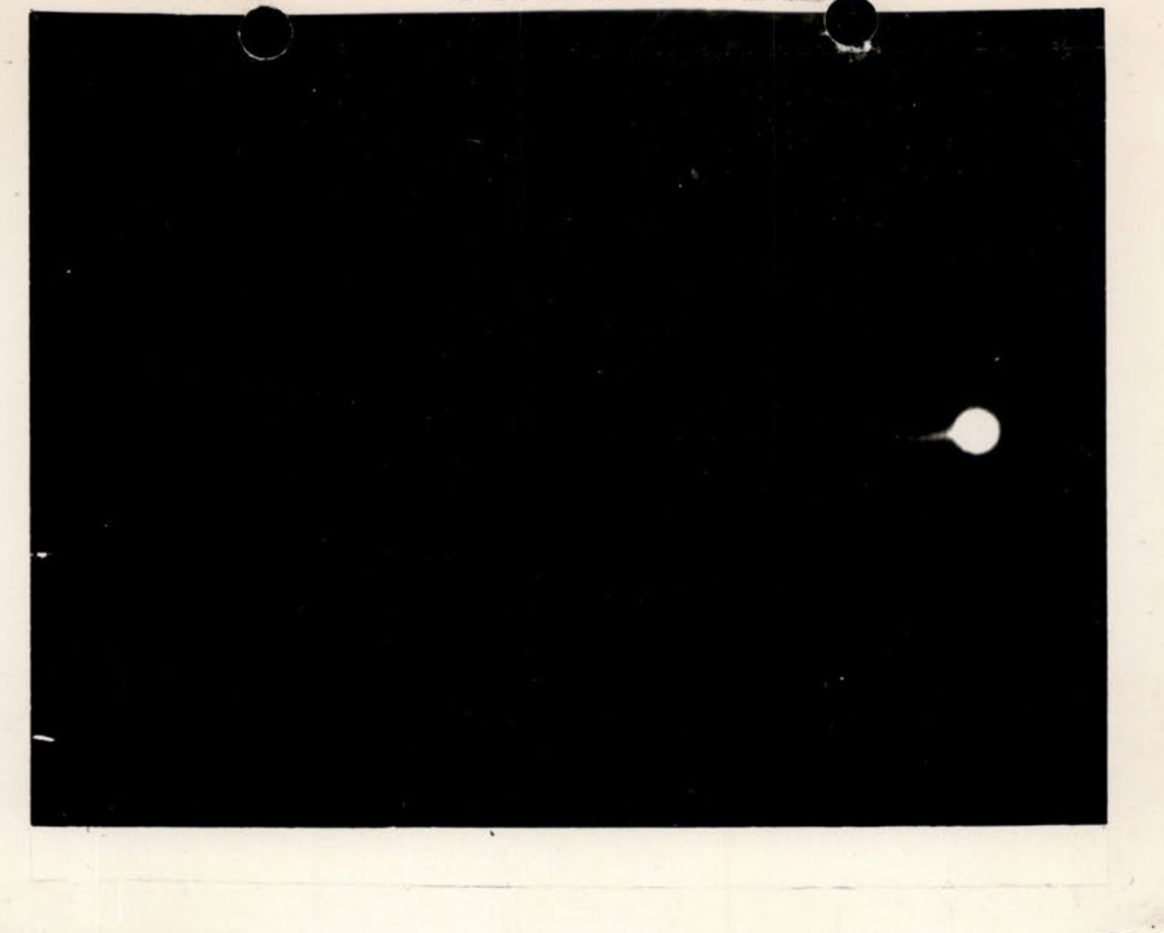 Photograph of Unknown Aerial Phenomena taken at Datil, New Mexico